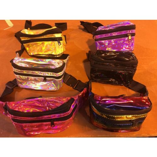 Fanny Packs Wholesale Metalic style 36pcs.