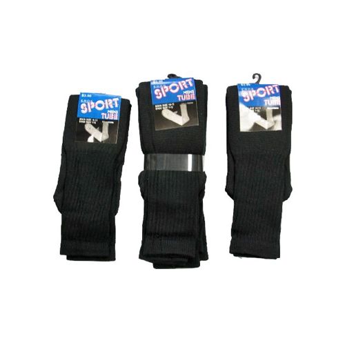 Men's Black tube socks 96pairs