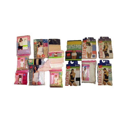 Hanes women's underwear 24units.