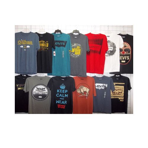 Levi's wholesale t-shirts men's assortment CLEAN IRR 48pcs.