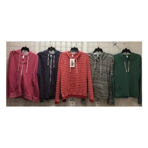 Alternative apparel wholesale ladies pullover hoods 48pcs