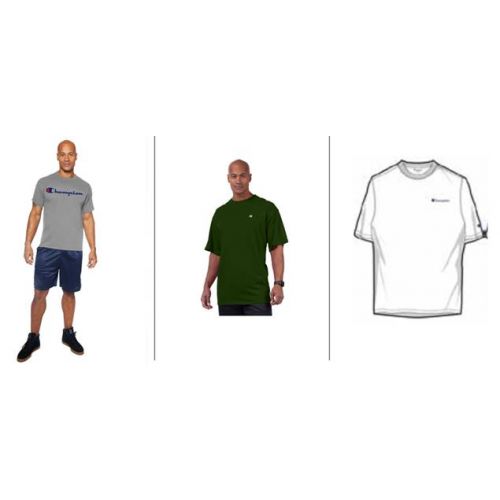 Champion Wholesale Big and Tall short sleeve tees assortment 48pcs.