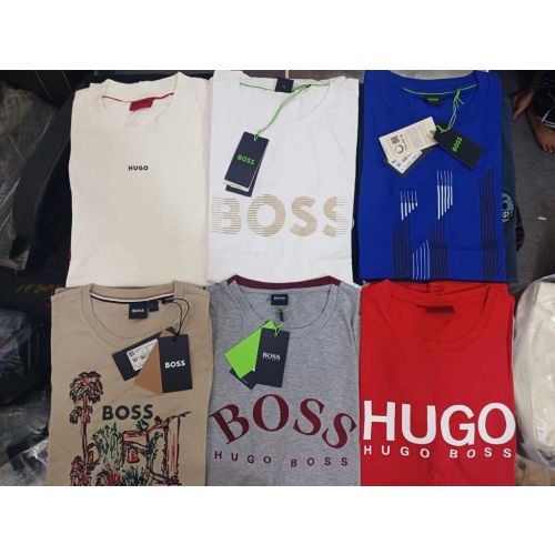 Hugo Boss Wholesale men's t-shirt assortment 36pcs.