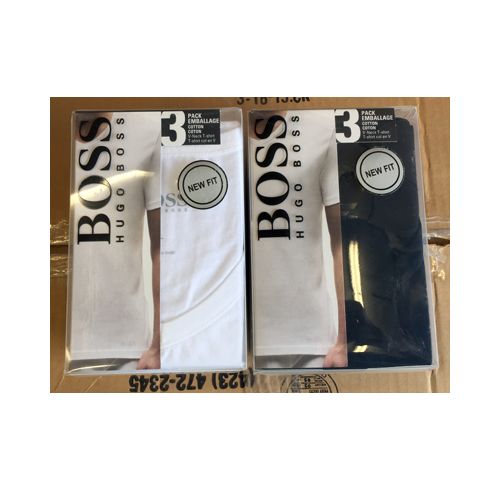 Hugo Boss wholesale 3pack v-neck tee 36pcs.