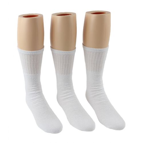 Men's White tube socks 96pairs