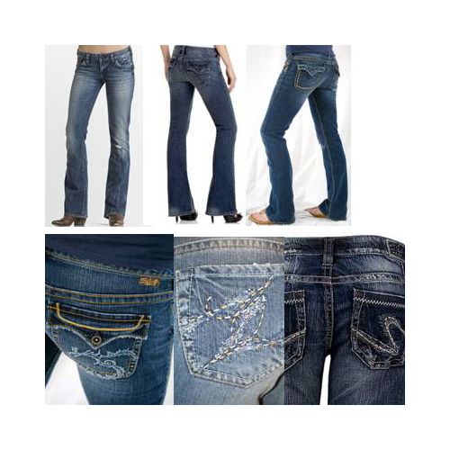 Silver Jeans Junior's 24-25-26 small sizes 24pcs
