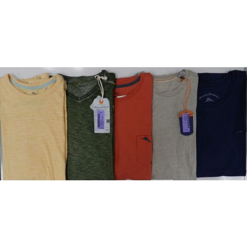 Tommy Bahama Wholesale Men's short sleeve solid tees 50pcs.