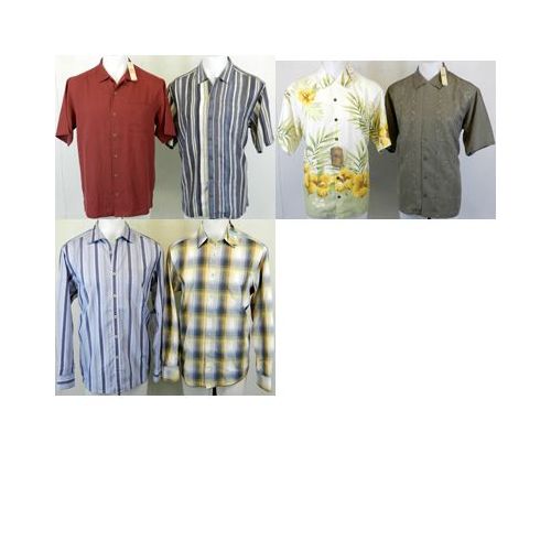 Tommy Bahama Men's l/s button front shirts 24pcs.