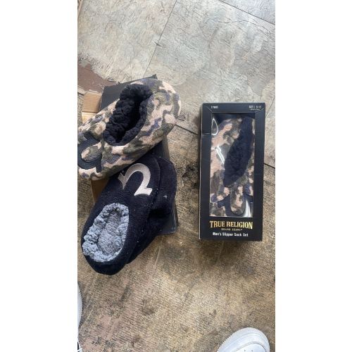 True Religion Men's slipper sock sets 36pcs.