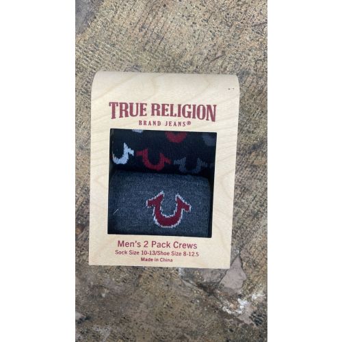 True Religion Men's crew sock 2pack 36pcs.