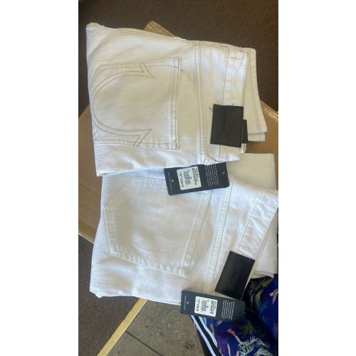 True Religion wholesale Mens Denim Jeans WHITE 30pcs.