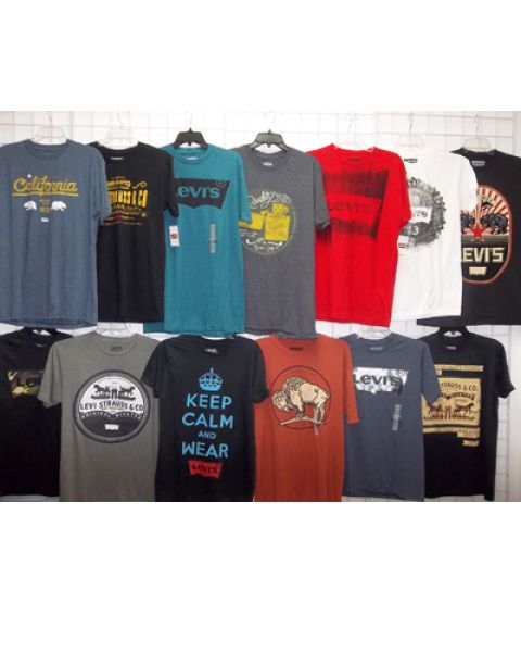 Levi's men's s/s tees assortment 48pcs.
