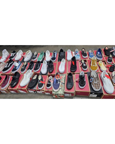 Vans wholesale sneaker assortment 100pcs.