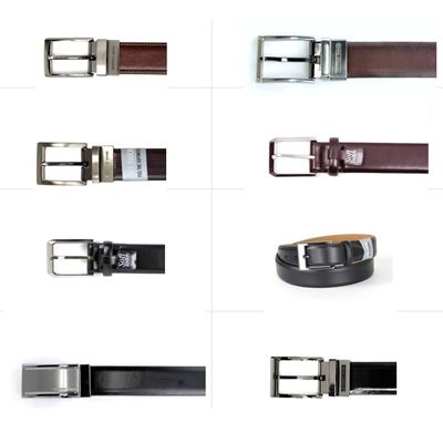 Geoffrey Beene men s leather belts assortment 12pcs