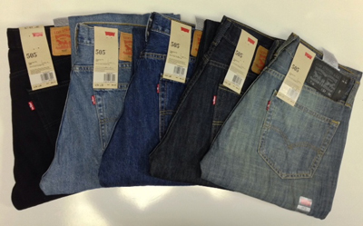 Levi's wholesale Men's IRR 505 Jeans assortment 24pcs