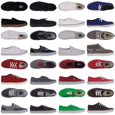 Vans wholesale sneaker pallet mixed assortment 1000 pairs.