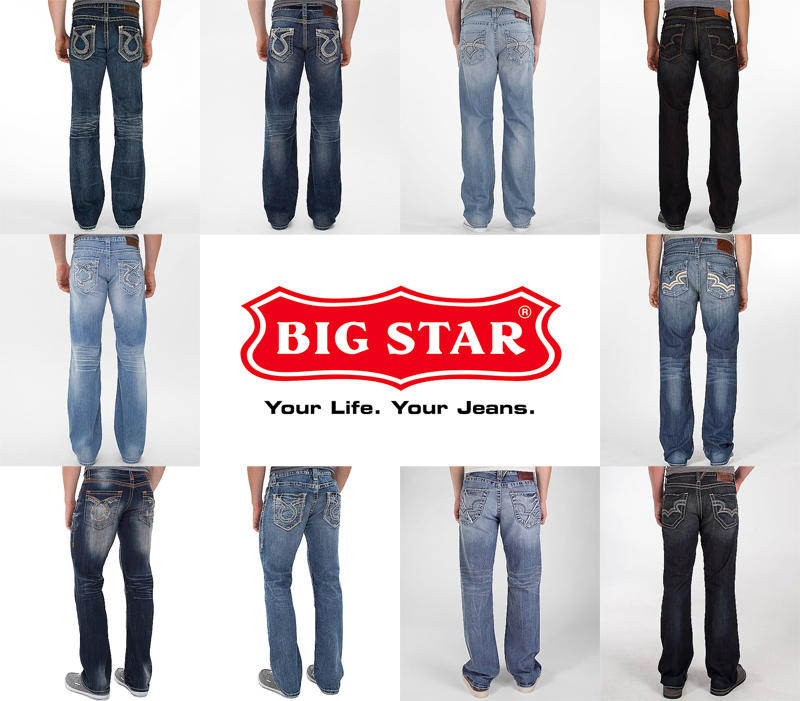 FRANKIE B Ultra Low Rise Buckle Pocket Western Style Bootcut Jeans